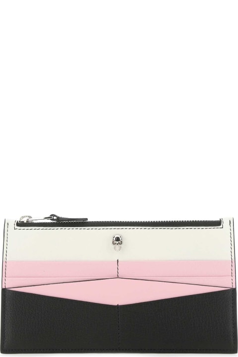 Bags Sale for Women Alexander McQueen Multicolor Leather Pouch