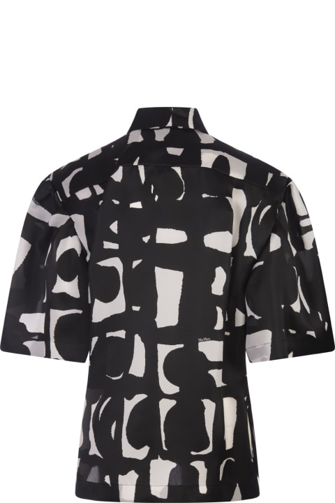 Clothing for Women Max Mara Carella Shirt In White And Black