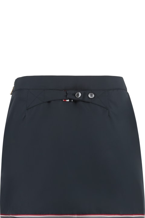 Skirts for Women Thom Browne Technical Fabric Mini-skirt