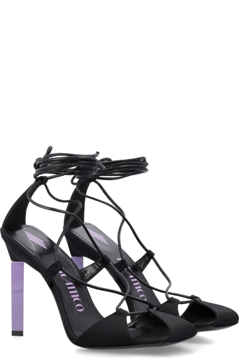 High-Heeled Shoes for Women The Attico ''adele'' Lace-up Sandal 105