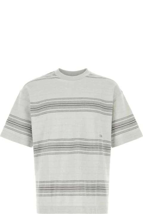 Nanamica لـ Kids Nanamica Embroidered Cotton Blend T-shirt