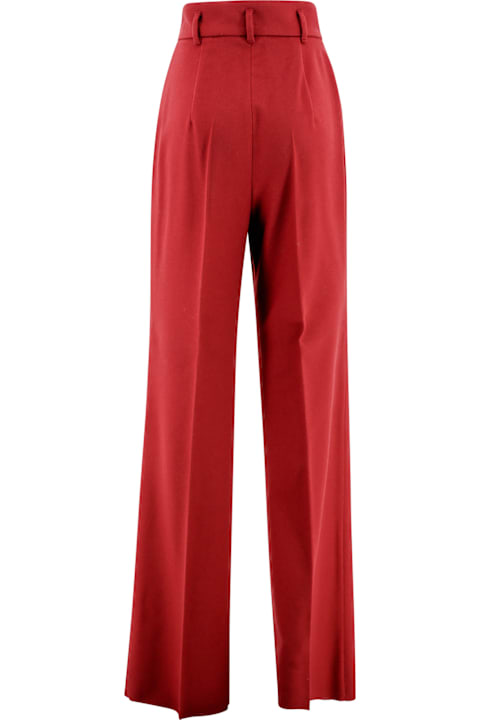 Max Mara Studio Pants & Shorts for Women Max Mara Studio Wool Drap Trousers