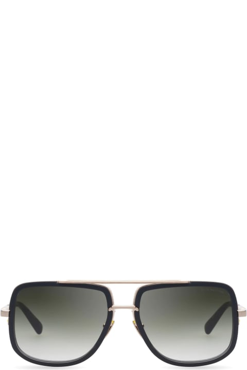 メンズ Ditaのアイウェア Dita Mach-one - Matte Black / Antique 12k Gold Sunglasses