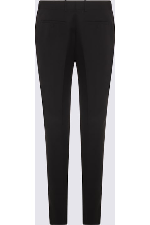 Alexander McQueen for Men Alexander McQueen Black Wool Pants