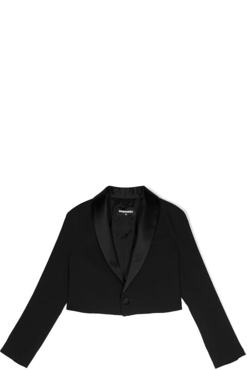 Coats & Jackets for Girls Dsquared2 Cropped Blazer