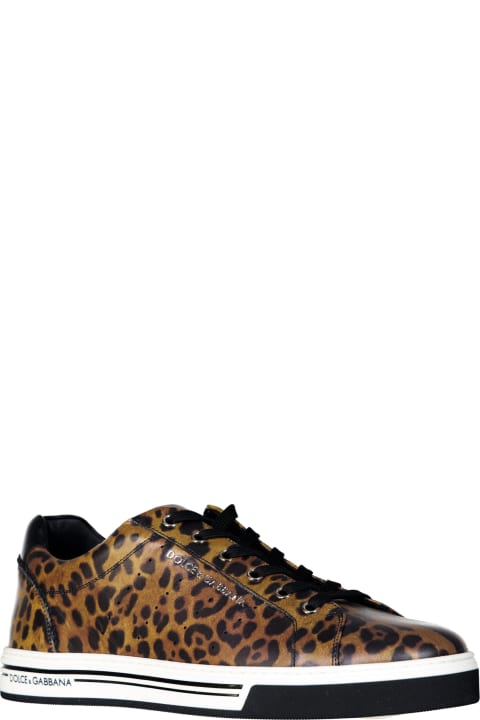 Dolce & Gabbana Shoes for Men Dolce & Gabbana Leather Sneaker