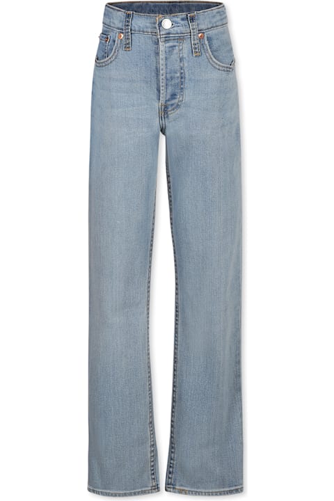 Homeware Levi's Blue Jeans For Boy With Logo