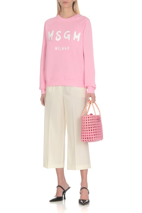 MSGM Fleeces & Tracksuits for Women MSGM Sweatshirt With Logo