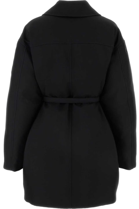Coats & Jackets for Women Jil Sander Black Silk Blend Down Jacket