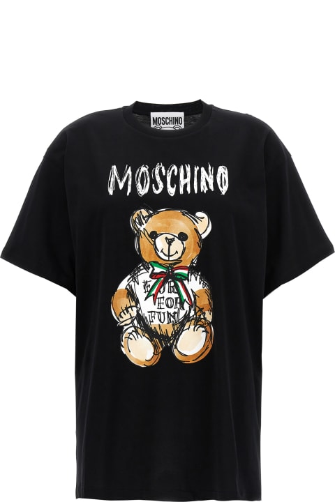 Moschino Women Moschino 'teddy Bear' T-shirt