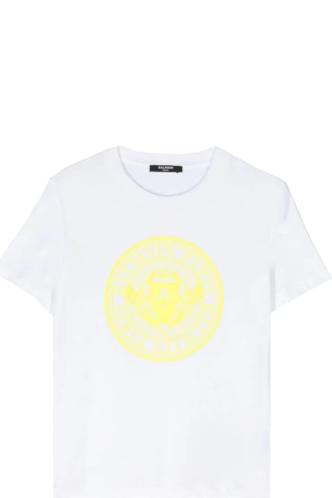 Balmain T-Shirts & Polo Shirts for Women Balmain T-shirt With Print