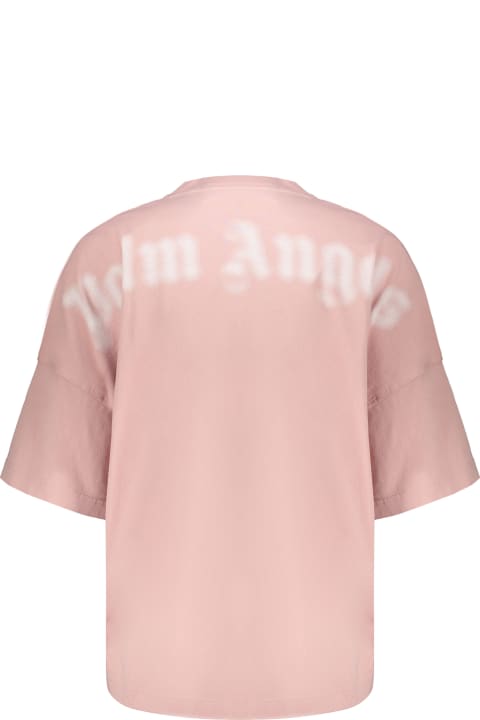 Palm Angels Topwear for Women Palm Angels Cotton T-shirt