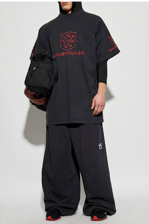 Fashion for Men Balenciaga 'lion Club' Oversize T-shirt