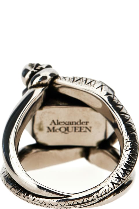 Alexander McQueen Jewelry for Men Alexander McQueen 'jewelled' Ring