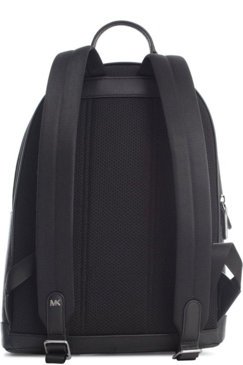 Backpacks for Men Michael Kors Hudson Logo Plaque Backpack