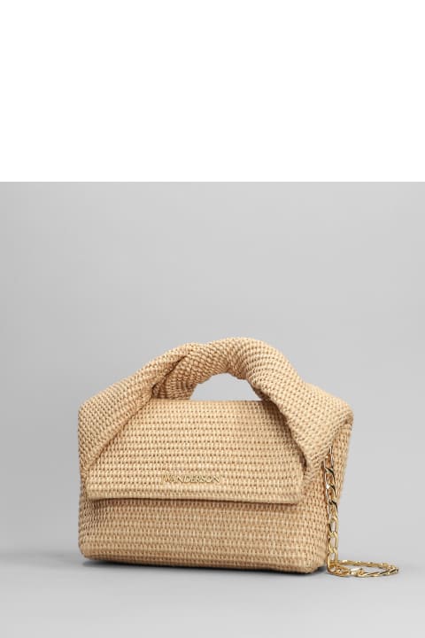 J.W. Anderson for Women J.W. Anderson Twisted Hand Bag In Beige Cotton