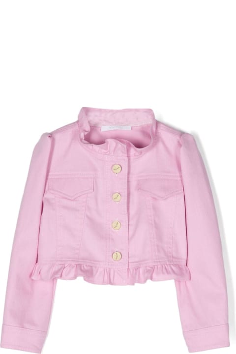 Miss Grant Coats & Jackets for Baby Girls Miss Grant Giubbino Con Volant