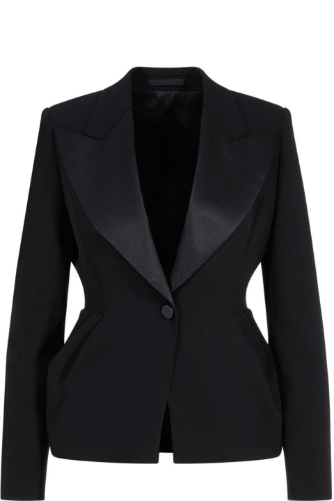 Max Mara Coats & Jackets for Women Max Mara Buttoned Long-sleeved Blazer