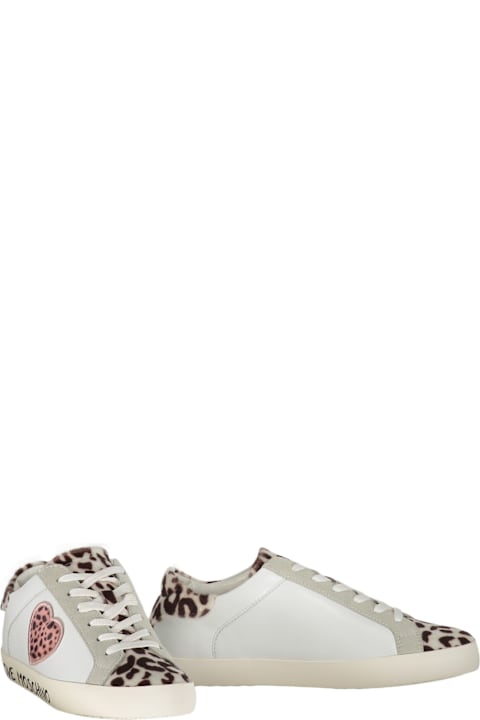 Love Moschino Sneakers for Women Love Moschino Leather Low-top Sneakers