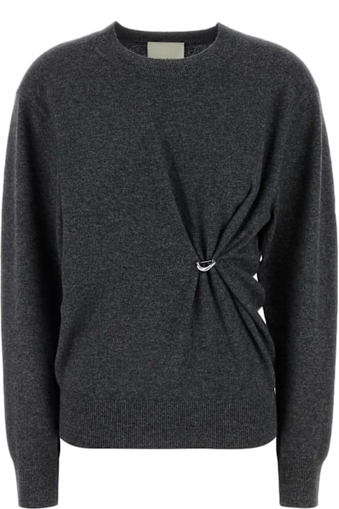 Homeware Isabel Marant Charcoal Wool Blend Ilaria Sweater