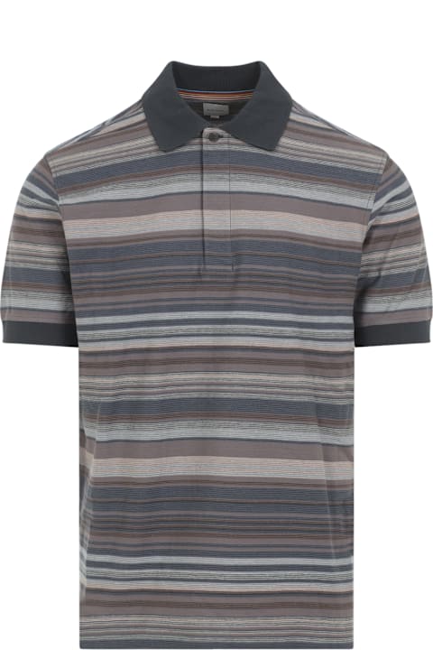 Paul Smith for Kids Paul Smith Textured Stripe Polo