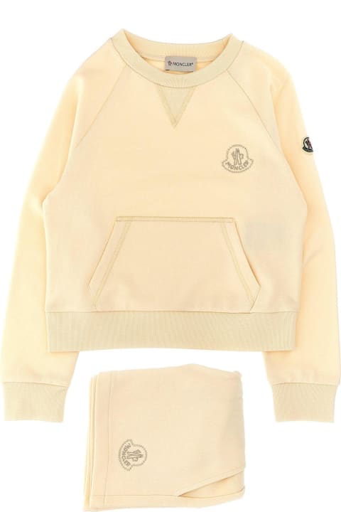 Jumpsuits for Girls Moncler Embroidered Logo Tracksuit