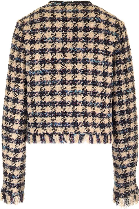 Forte_Forte for Women Forte_Forte Houndstooth Cropped Jacket