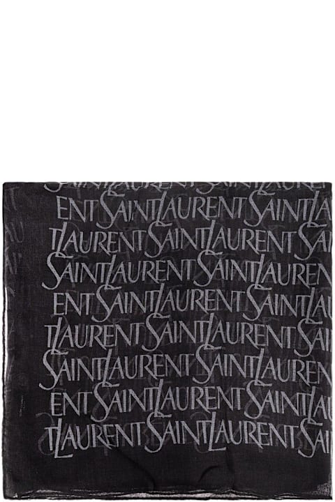 Saint Laurent Scarves & Wraps for Women Saint Laurent Large Square Scarf