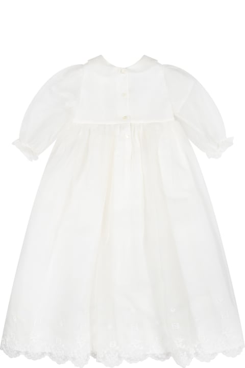 Fashion for Women Fendi White Dress For Baby Girl