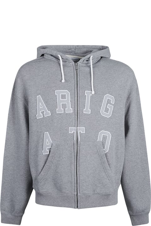 سترات صوف وبدل رياضية لـ القسم الرجالي Axel Arigato Logo Zip Hoodie