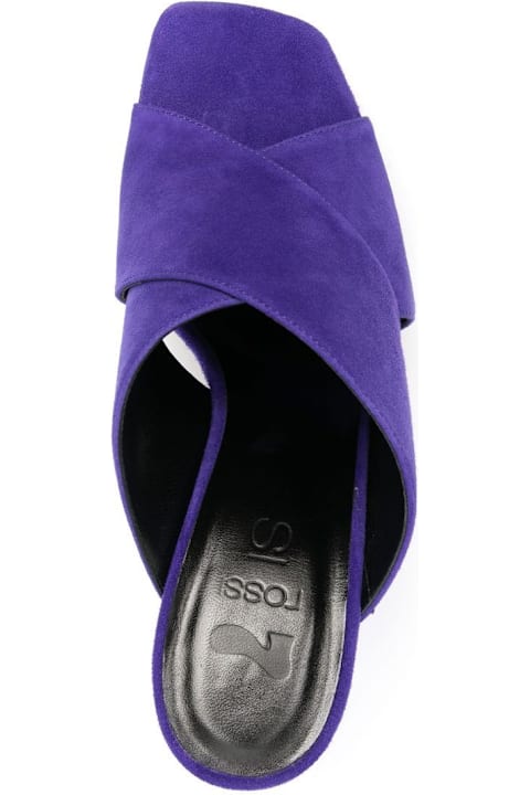 SI Rossi Suede Heel Mules