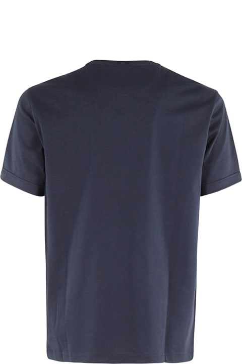 Fay Topwear for Men Fay T-shirt Blue Tag