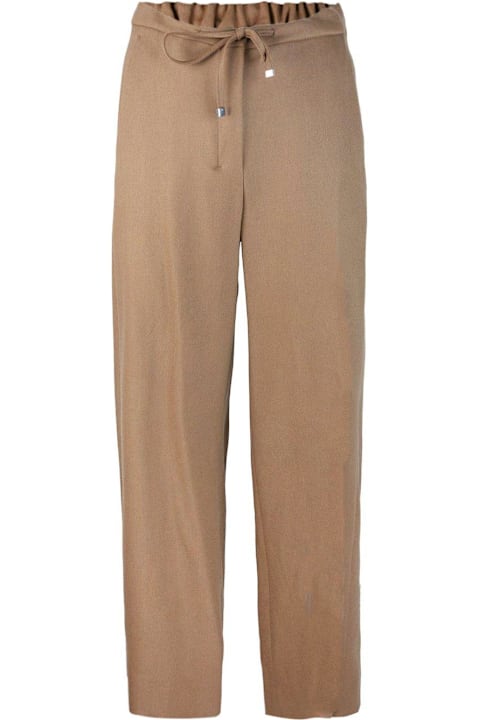 'S Max Mara Clothing for Women 'S Max Mara Floria Drawstring Wide Leg Pants