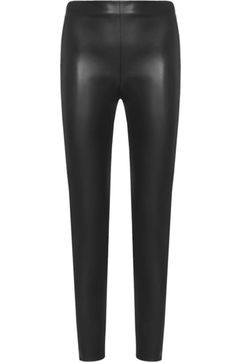 Blanca Vita Pants & Shorts for Women Blanca Vita Phlox Faux-leather Skinny Trousers