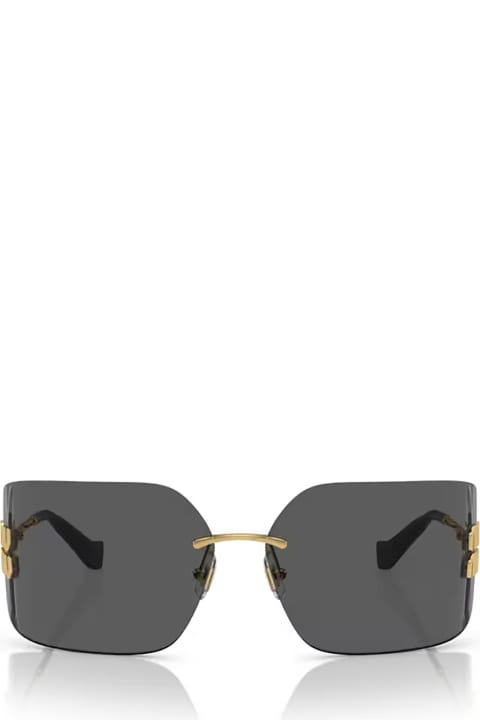 Miu Miu Eyewear Eyewear for Women Miu Miu Eyewear Mu 54ys Gold Sunglasses