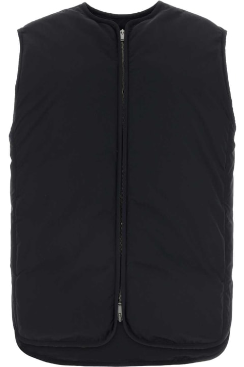 Jil Sander Coats & Jackets for Women Jil Sander Black Polyester Sleeveless Down Jacket