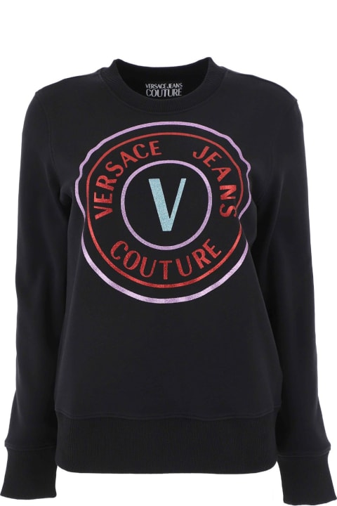 Versace Jeans Couture Fleeces & Tracksuits for Women Versace Jeans Couture Versace Jeans Couture Sweaters Black