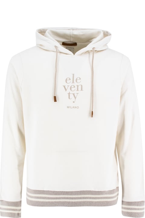 Eleventy سترات صوف وبدل رياضية لـ القسم الرجالي Eleventy Hoodie