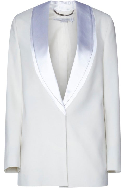 Stella McCartney Coats & Jackets for Women Stella McCartney Twill Tailored Dinner Jacket