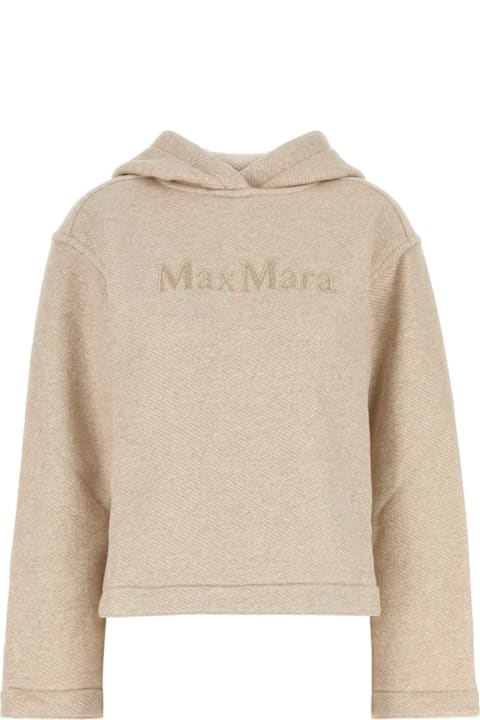 Homeware Max Mara Sand Cotton Blend Gary Sweatshirt