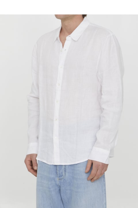 メンズ James Perseのウェア James Perse White Linen Shirt