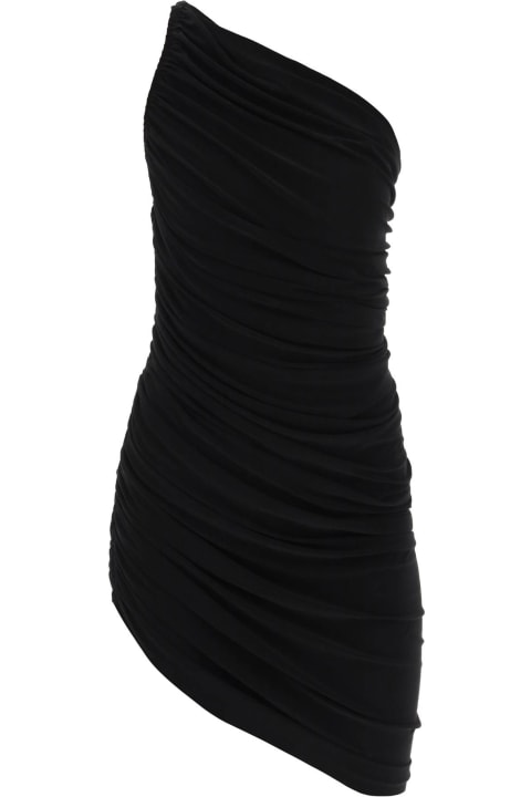 Fashion for Women Norma Kamali 'diana' Ruched One-shoulder Mini Dress