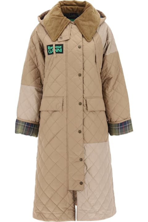 Barbour Coats & Jackets for Women Barbour Burghley Quilted Trench Coat