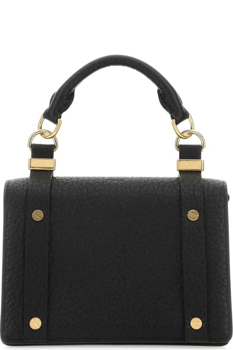 Chloé for Women Chloé Black Leather Small Ora Handbag