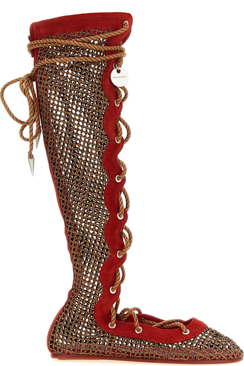 Kiko Kostadinov 'reticella' Boots