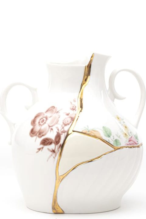 Seletti Home Décor Seletti 'kintsugi' Small Pot