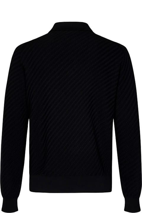 Brioni ملابس علوية لـ القسم الرجالي Brioni Polo Shirt