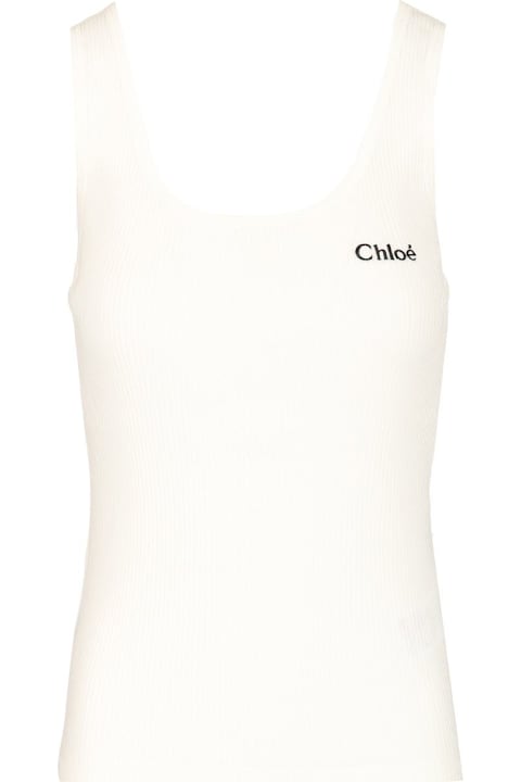 Chloé Topwear for Women Chloé Ribbed Stretch Jersey
