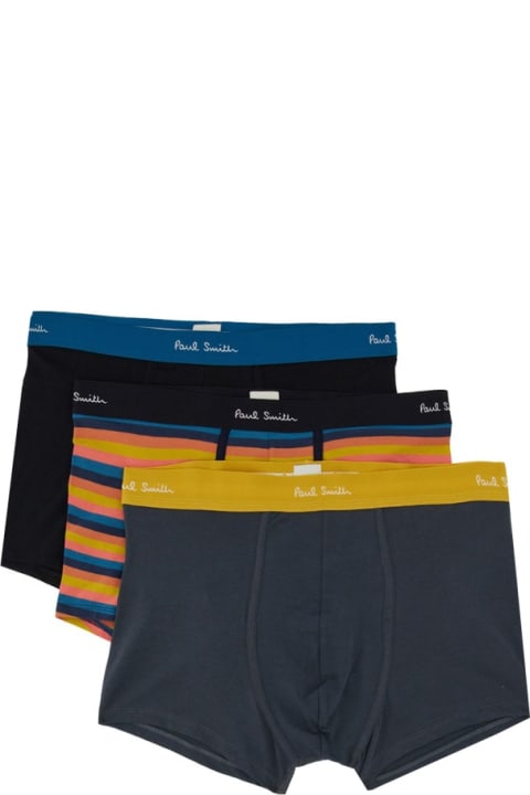 Underwear for Men Paul Smith Confection Of Three Boxer Shorts