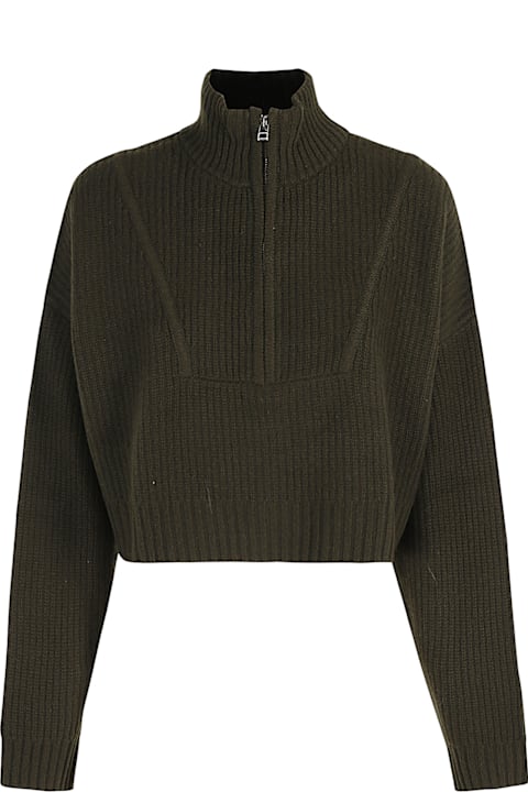 STAUD Sweaters for Women STAUD Cropped Hampton Sweater